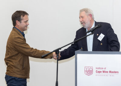 Cape Wine Masters, ICWM Wine Personality of the Year, SA Wine, University of Stellenbosch, Stias, US, Wine Tasting