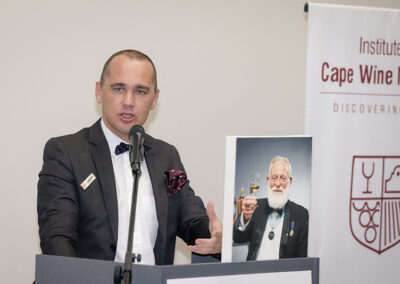 Cape Wine Masters, ICWM Wine Personality of the Year, SA Wine, University of Stellenbosch, Stias, US, Wine Tasting